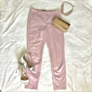 Express Columnist Ankle Pants in Blush Pink